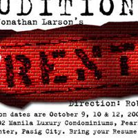 RENT Manila Holds Auditions 10/16-17 Video